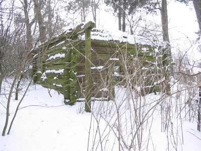 Часовня (дерев.; руины)