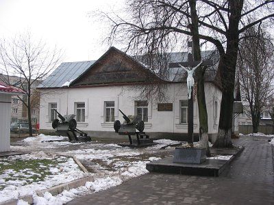 Место часовни католич. св. Казимира