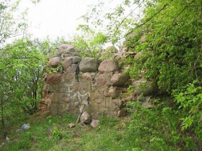 Церковь /сохр. руины фундамента/