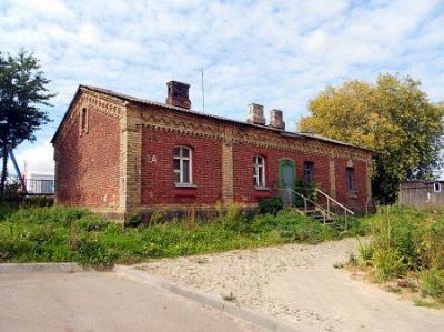 Железнодорожная служебная постройка