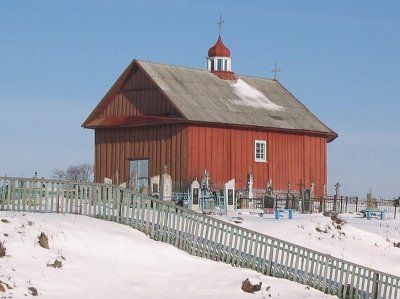 Церковь Успенская (?) (дерев.)