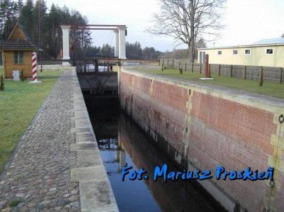 Шлюз Кужинец Августовского канала