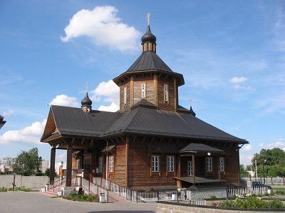 Церковь св. Серафима Саровского (дерев.)