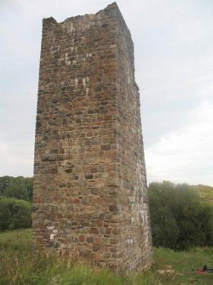 Опоры моста через реку Дубровенка