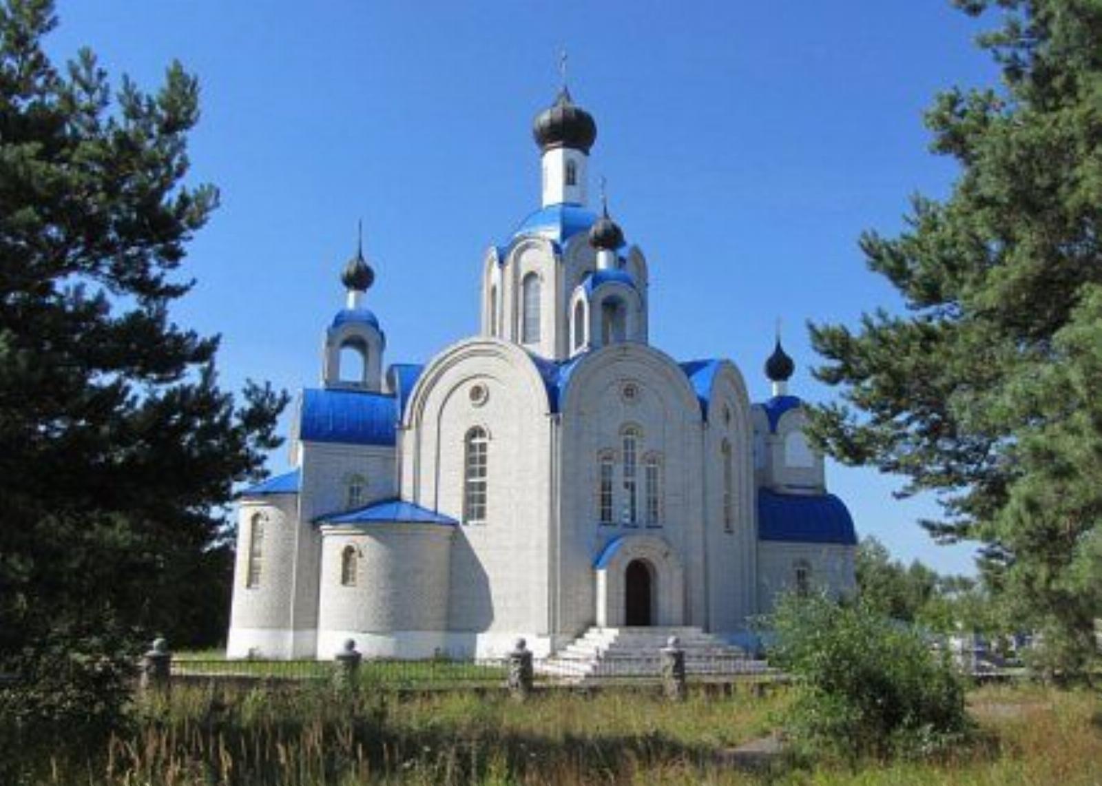 Церковь св. Евфросиньи /строится/ Церковь св. Евфросиньи /строится/