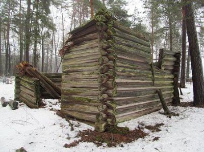 Часовня (дерев.; руины)