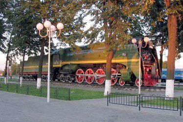 Паровоз-памятник