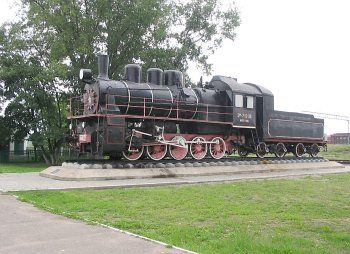 Паровоз-памятник