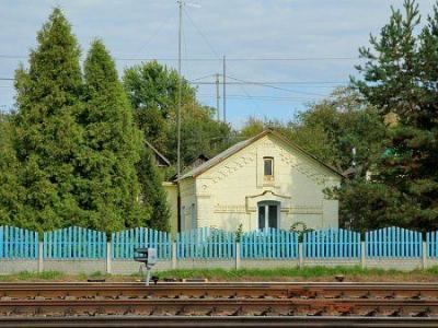 Железнодорожная служебная постройка
