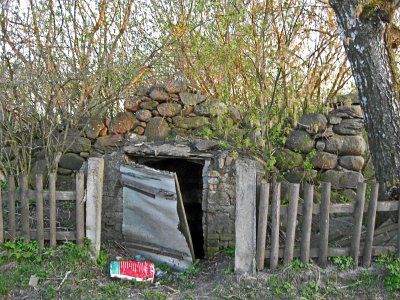 Хозпостройка (?) /сохр. частично/