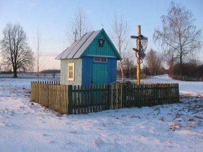 Часовня придорожная правосл. (дерев.)
