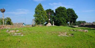 Костел св. Роха /сохр. фундамент/