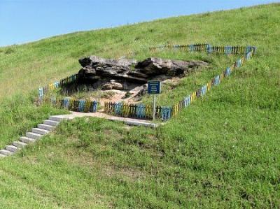 Ледниковый конгломерат и песчаник