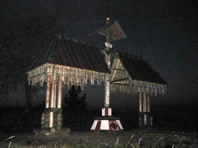 Брама-часовня (дерев.)