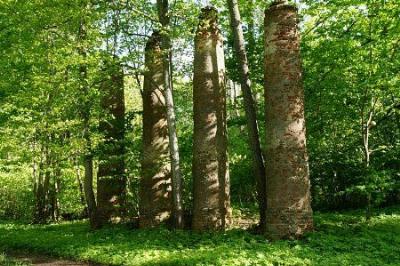 Усадебный дом /сохр. колонны/