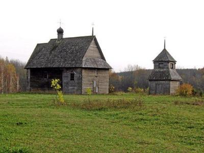 Церковь из дер. Велец (дерев.)