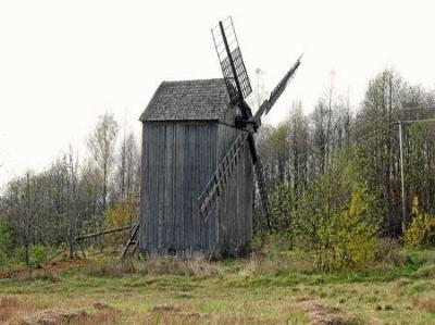Ветряная мельница из дер. Домоткановичи (дерев.)