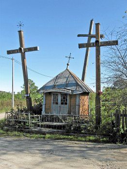 Часовня придорожная (дерев.)