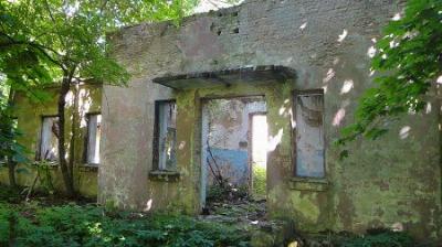 Казарма польского пограничного отряда