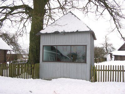 Часовня придорожная католич. (дерев.)