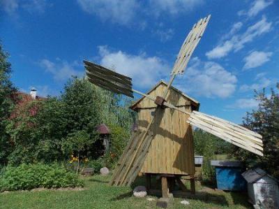 Ветряная мельница малая (дерев.)
