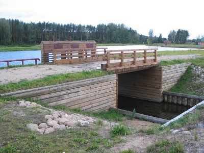 Шлюз-регулятор Черток Августовского канала