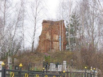 Церковь св. Николая /сохр. часть стены/