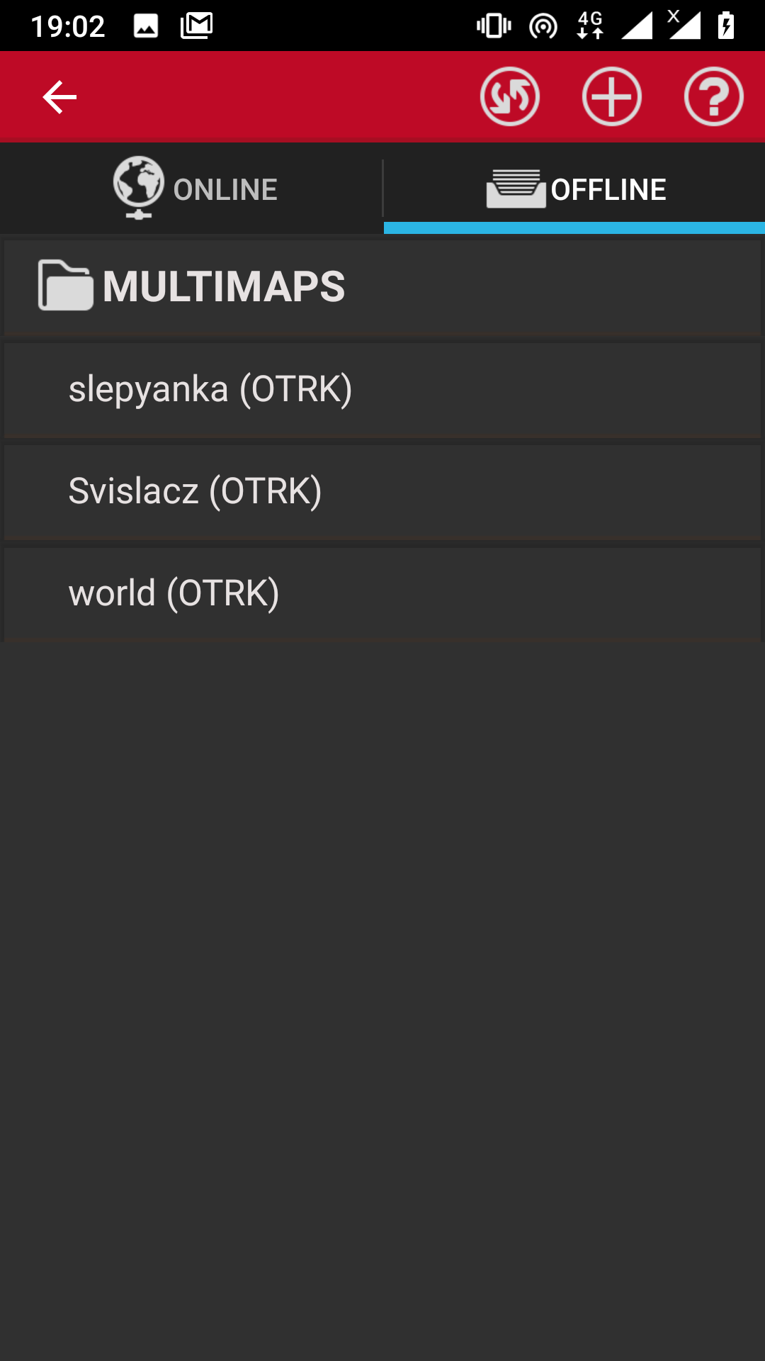 карты в oruxmaps